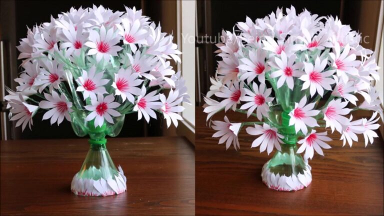 Questo semplice gesto trasforma le bottiglie di plastica in vasi splendidi…