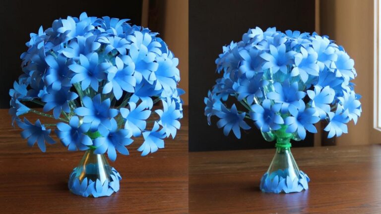 Questo semplice gesto trasforma una bottiglia di plastica in un vaso bellissimo…