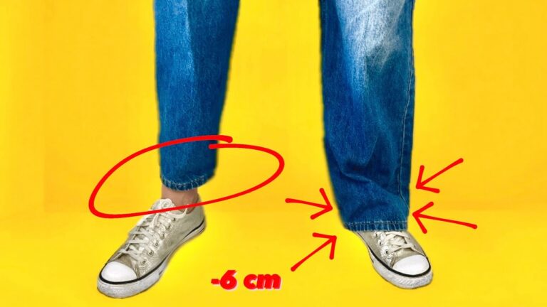 Accorciare i tuoi jeans in 5 minuti: il segreto della sarta che devi scoprire!