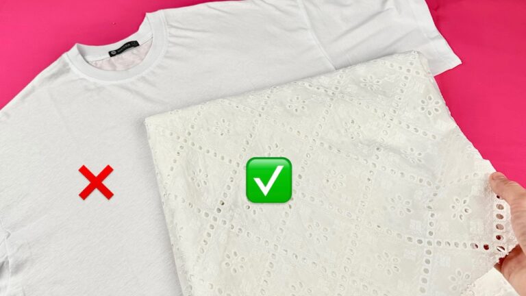 Crea 5 abiti eleganti con solo 1 T-shirt e del pizzo! Scopri come farlo!