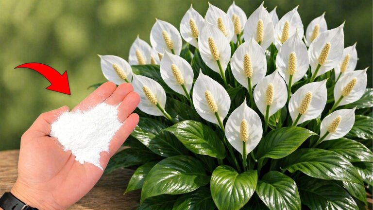 Scopri 5 trucchi per far esplodere di fiori le tue piante con un solo bicchiere!