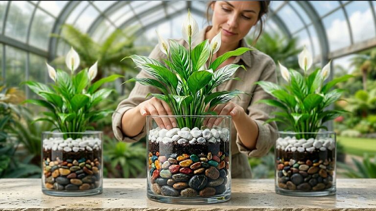 Scopri il trucco per far fiorire la tua Peace Lily: 5 passi per radici forti!