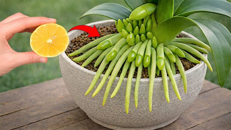 Scopri 5 segreti per far fiorire orchidee tutto l’anno con un limone!