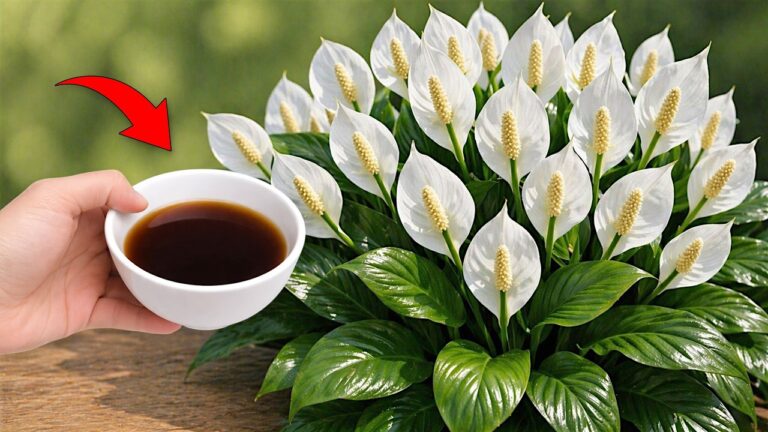 1 ingrediente per avere piante fiorite tutto l’anno! Scopri come!