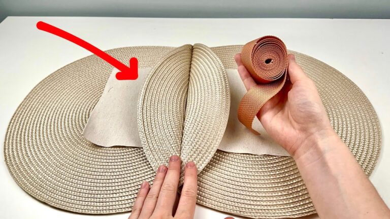 Crea 7 borse in vimini con tovaglioli: il DIY che ti sorprenderà!