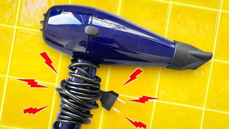 Il trucco per riporre correttamente il phon e proteggere il cavo