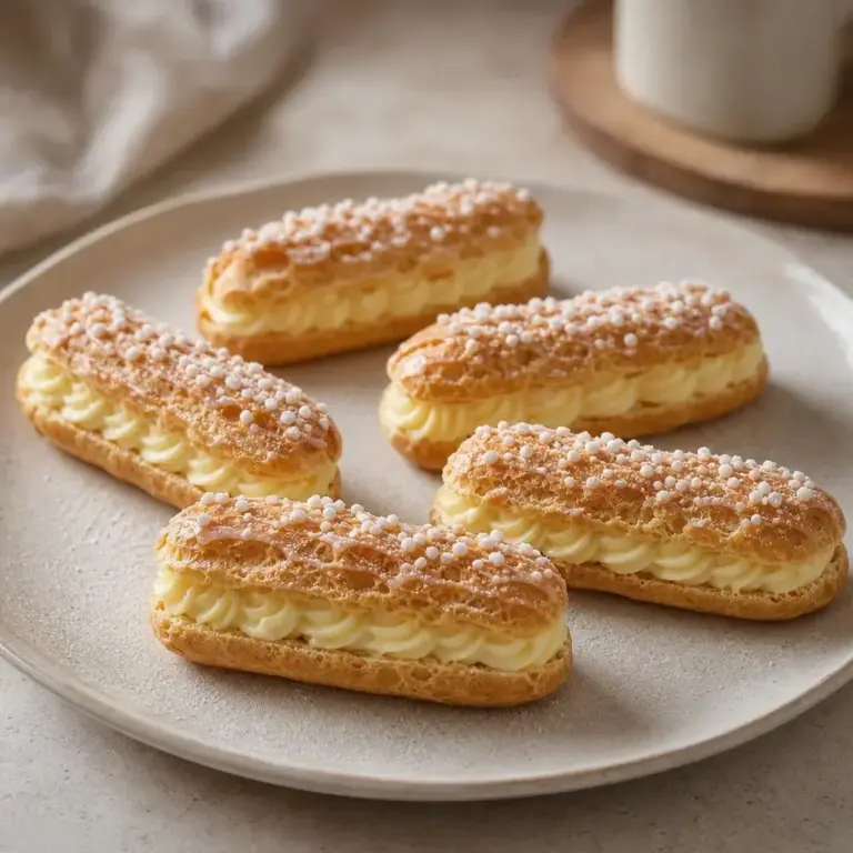 Eclairs alla vaniglia: la ricetta perfetta per una delizia irresistibile