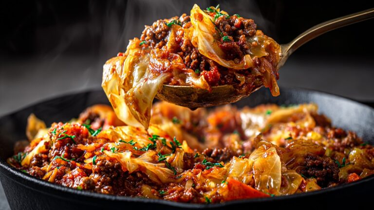 5 passi per preparare un delizioso dirty rice con cavolo in un’unica padella!