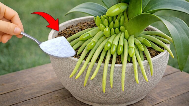 Scopri 5 segreti per far fiorire la tua orchidea con un solo cucchiaio!