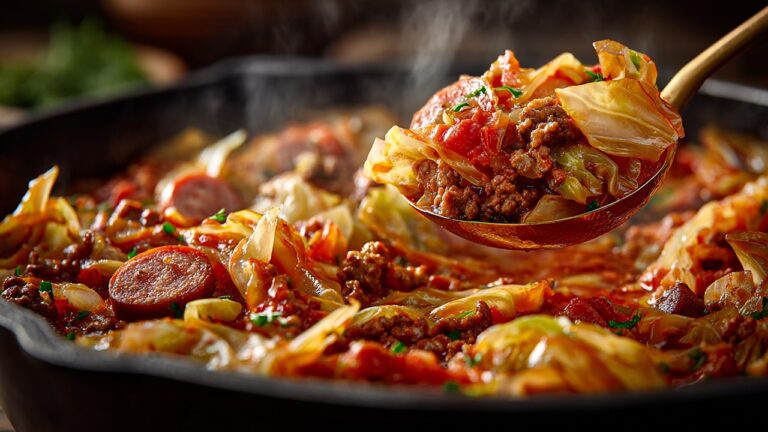 5 motivi per provare questa cena veloce con cavolo e carne macinata!