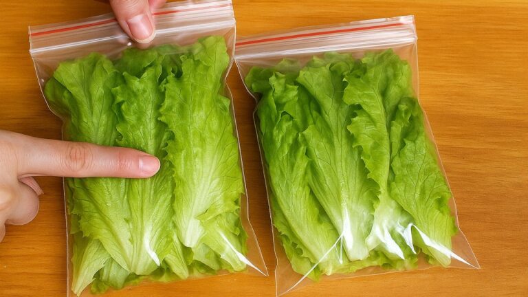 5 Trucchi per Conservare la Lattuga Fresca e Croccante per Settimane!