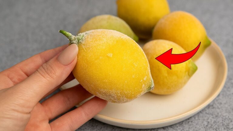 3 trucchi con limone congelato per un’estate fresca e gustosa!