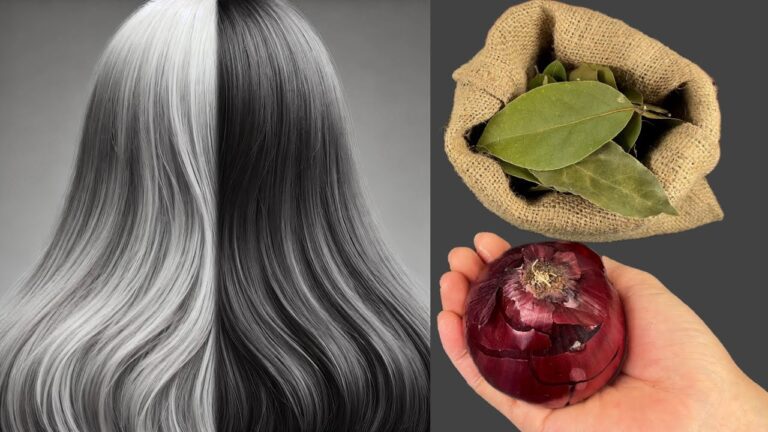 2 Ingredienti per Rendere i Capelli Grigi Neri per Sempre! Scopri Subito!