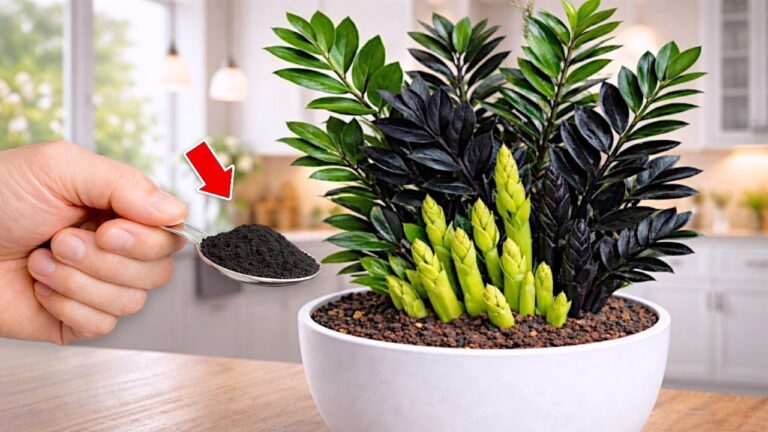 Sblocca la tua Zamioculcas con 1 cucchiaio: scopri come farla crescere!