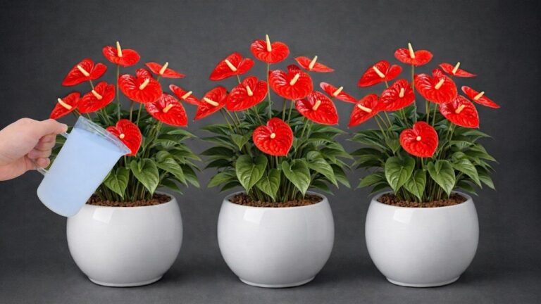 Scopri 1 segreto per far fiorire l’anthurium con fiori straordinari!