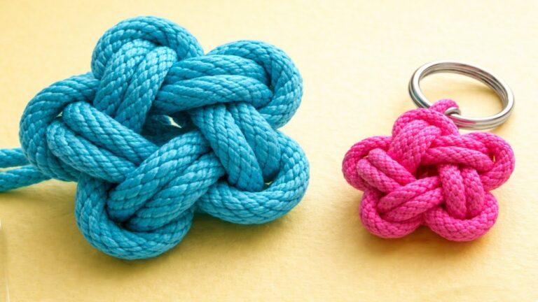 Crea un portachiavi Star Knot in 5 semplici passaggi che stupirà tutti!