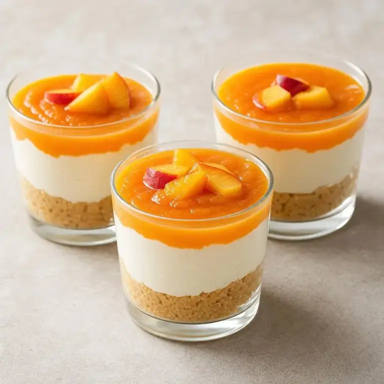 Cheesecake alle pesche senza cottura: il segreto del dessert perfetto