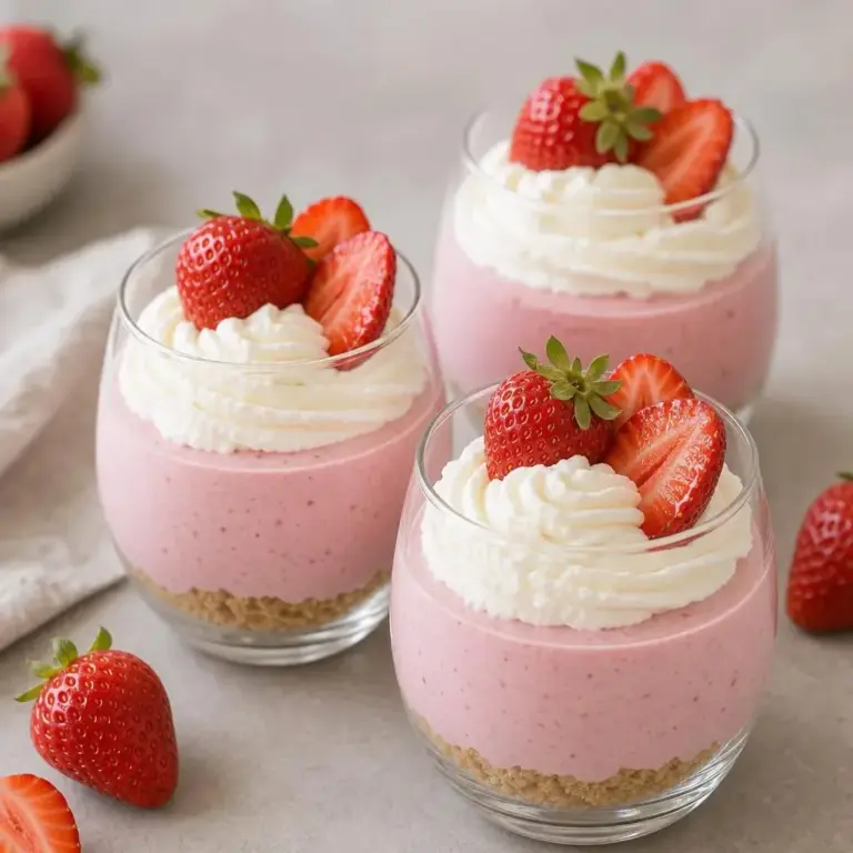 Mousse di fragole e biscotti: il segreto per un dessert leggero e delizioso